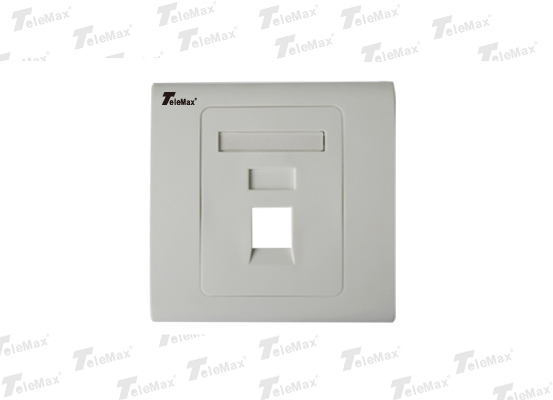 1 Port 86 Type Faceplate 86*86mm