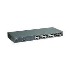 Bộ chuyển mạch managed switch layer2 24port 10/100Mbps 2GBIC port SFP (SMC6128L2)
