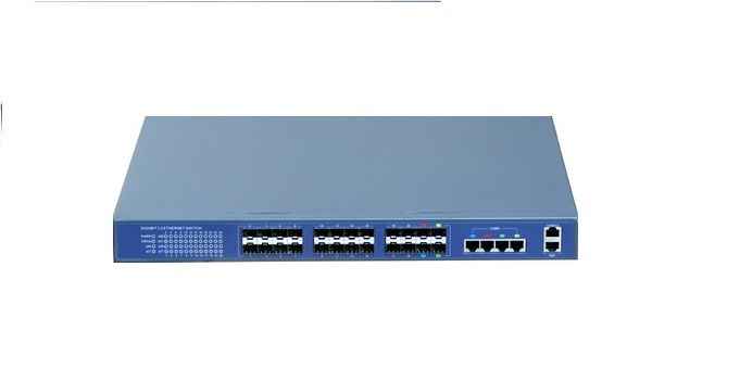 24 Port Gigabit SFP + 4 Port 10/100/1000Base-T Layer 3 Pure Gigabit Switch(P/No: STCS5024ST)